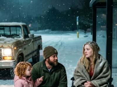 Left Alone in the Cold… Then a Father and His Daughter Helped Her